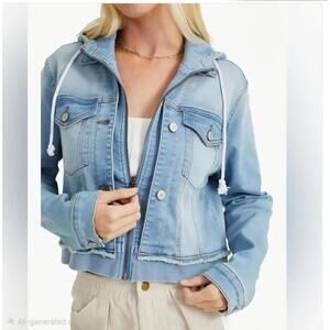 ALTAR'D STATE Women's Rosey Denim Jean Jacket